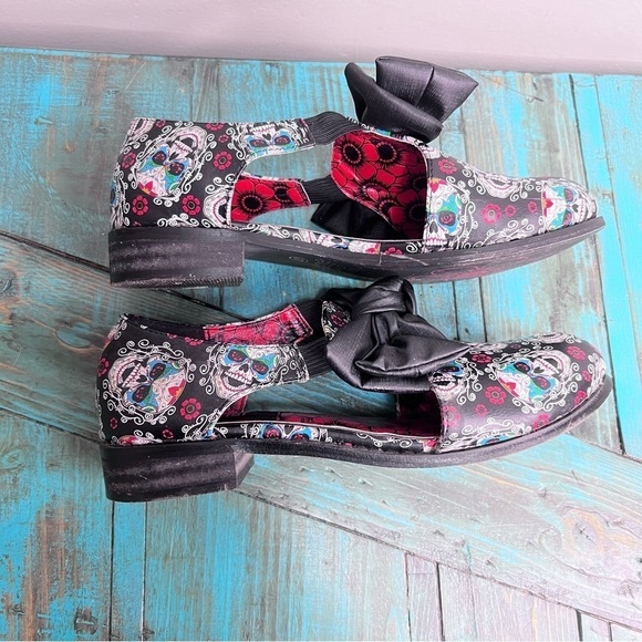 Iron Fist Sugar High Oxford Flats Size 6 - Picture 11 of 12